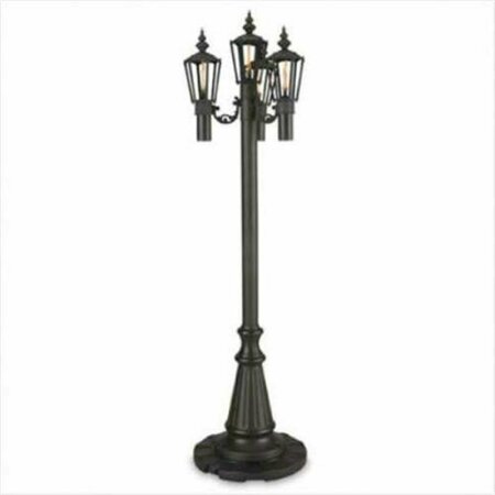 BRILLIANTBULB Islander 00340 - Citronella Four Flame Patio Lantern - Park Style BR2632176